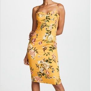 Black Halo Clover Sheath Dress NWT